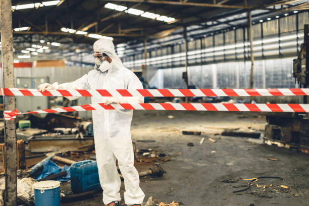 Professional Infectious Disease Decontamination technician working in Antrim, NH